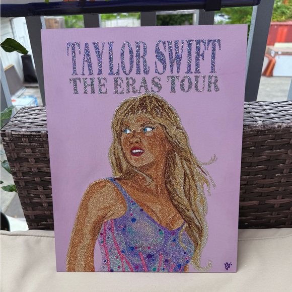 Taylor Swift Eras Tour Original Glitter Art Artwork - Picture 4 of 10